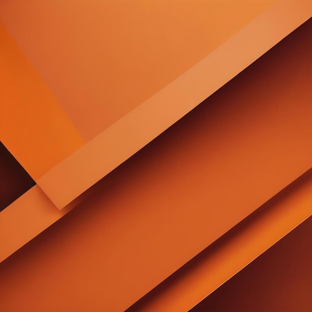 Oranje abstracte minimale achtergrond