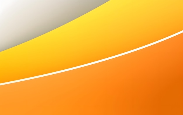 Oranje achtergrond met een witte lijn en een gele achtergrond