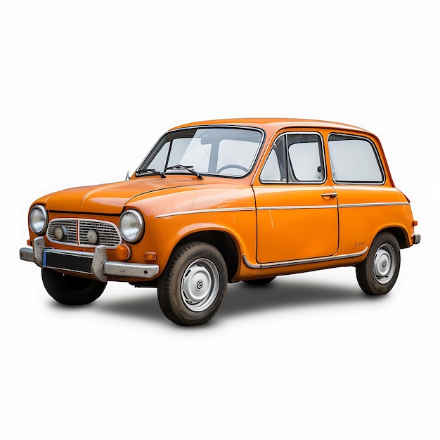 oranje auto