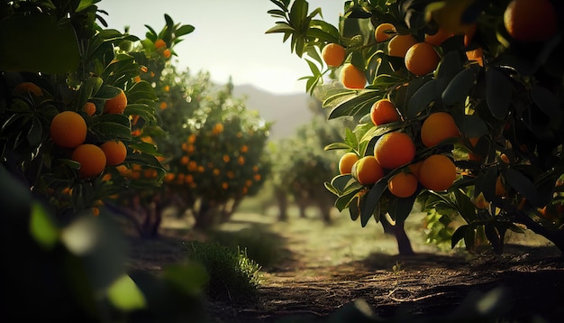 Oranje boerderij generatieve AI