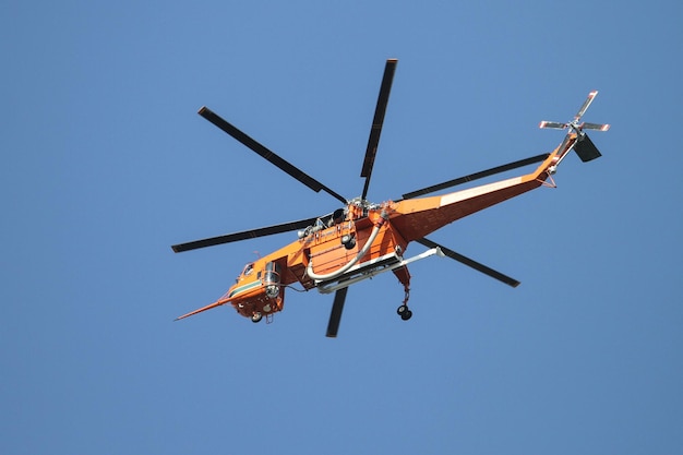 Oranje Brandhelikopter