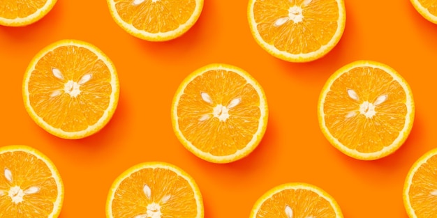 Oranje citrus naadloze achtergrond textuur