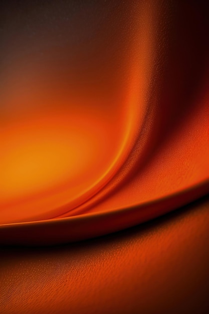 Oranje en zwarte achtergrond met een golvende rand