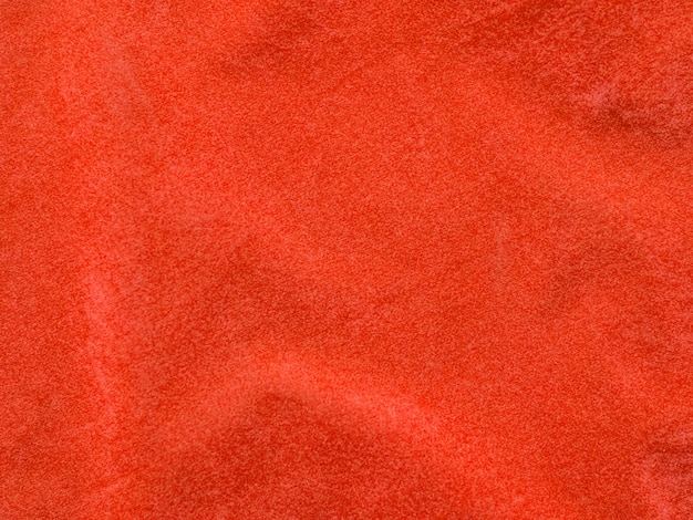 Oranje fluwelen stof textuur gebruikt als achtergrond Lege oranje stof achtergrond van zacht en glad textiel materiaal Er is ruimte voor textx9