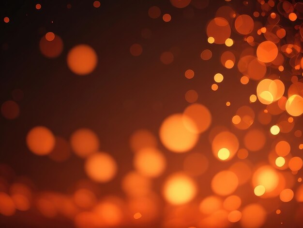 Oranje glitter abstracte achtergrond
