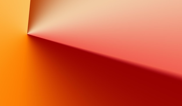 Oranje gloed papier kleur laag verloop abstracte achtergrond