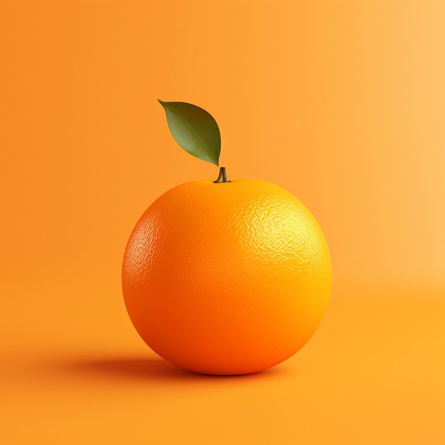 oranje Minimalistisch behang hoge kwaliteit 4k hdr