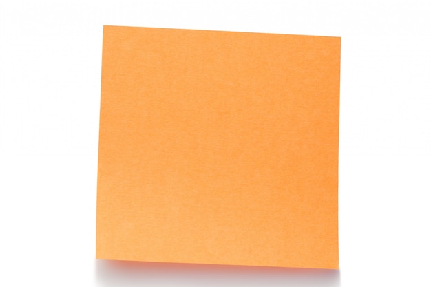 Oranje post-it