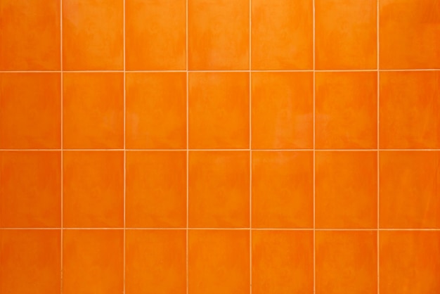 Foto oranje tegel badkamer achtergrond