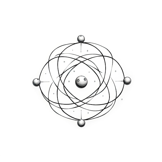 Orbit atom ai generated