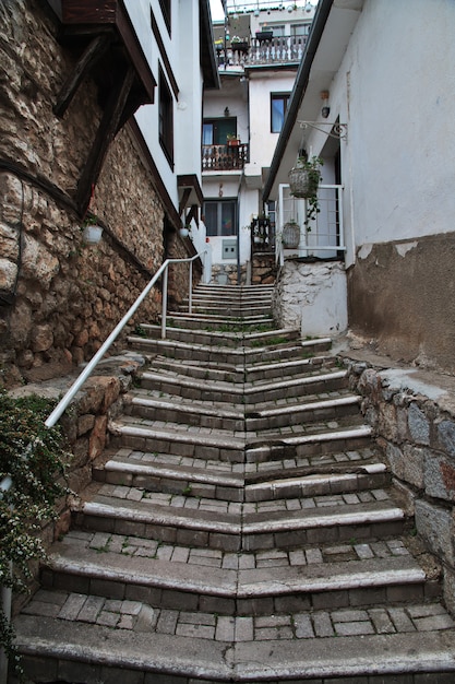 Città dell'orchidea in macedonia sul lago