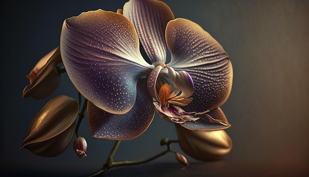 Orchid Flower Generative AI