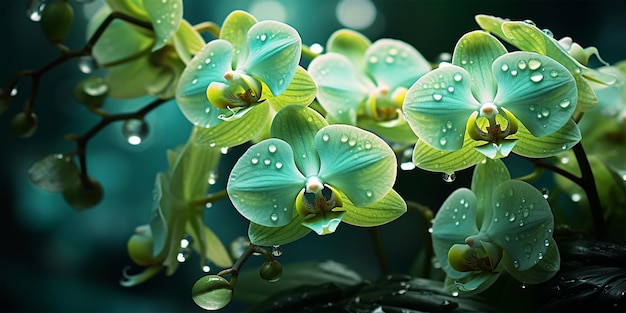 orchid flower isolated