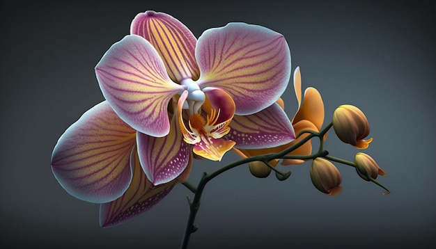 Orchideebloem generatieve AI