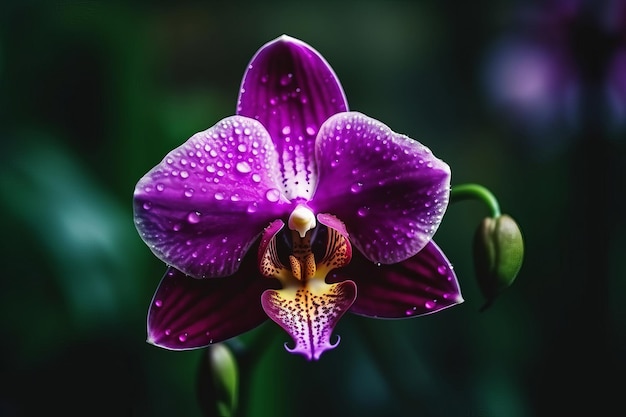 Orchideebloem Illustratie AI GenerativexA