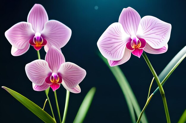 Orchideeën zijn de belangrijkste bloem van deze plant