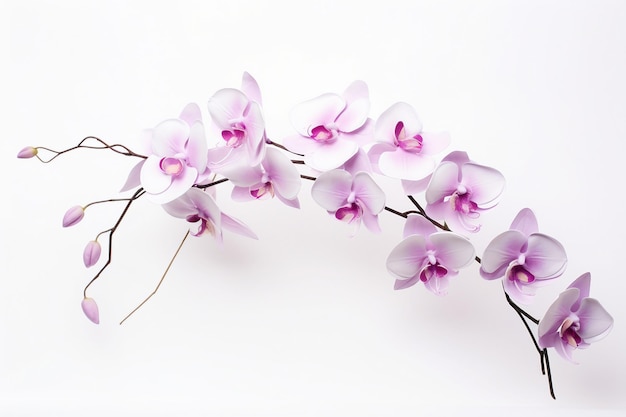 OrchidOpulence Silk Orchid on a white background