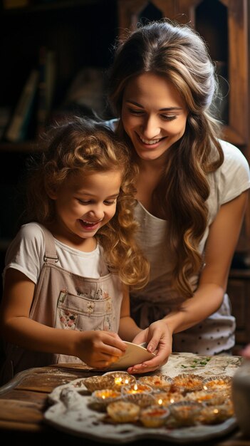 In order to foster development mothers should teach their children how to cook in the kitchen and practise teaching them a recipe at home Cooking