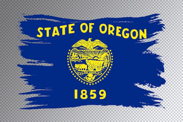 Oregon state flag, oregon flag