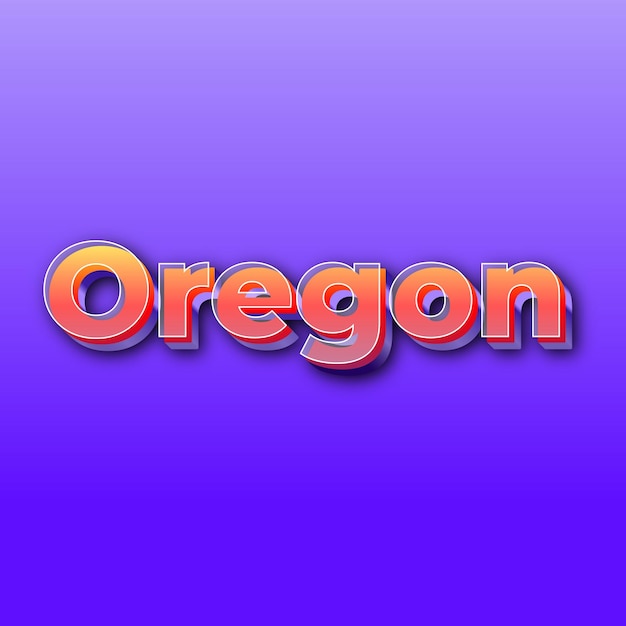 OregonText эффект JPG градиент фиолетовый фон фото карты