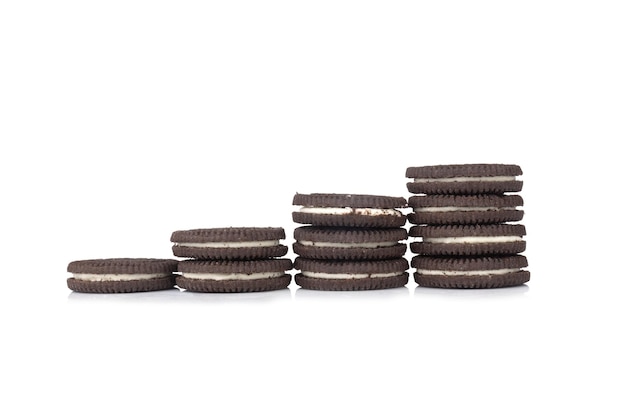 Photo oreo isolated on white background