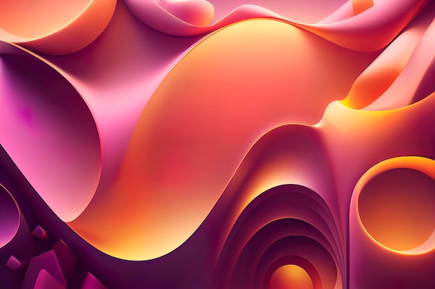Organic abstract gradient wallpaper background