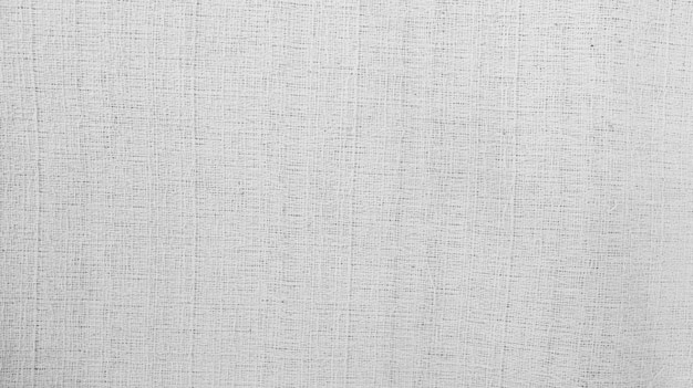 Sfondo di cotone tessuto organico tela di lino bianca tessuto di cotone naturale stropicciato tessuto di lino naturale fatto a mano vista dall'alto sfondo tessuti organici eco tessuto bianco trama di cotone di lino