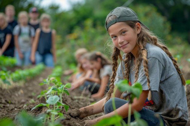 Organic Farm Teaching Workshop for Young Students