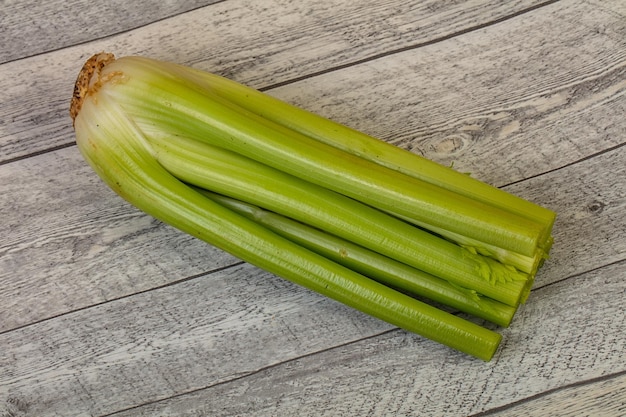 Organic food celery sticks