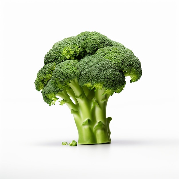 Photo a organic fresh broccoli