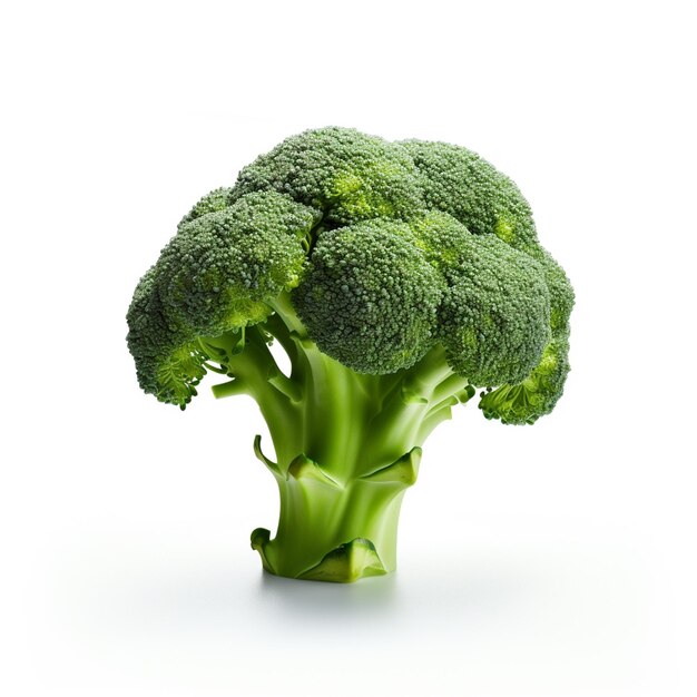Photo a organic fresh broccoli