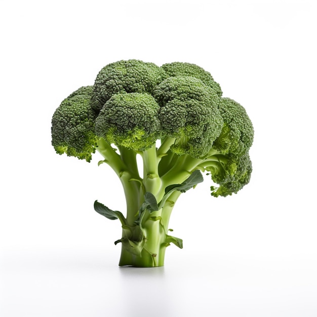 Photo a organic fresh broccoli