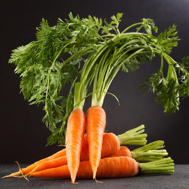 organic fresh carrots