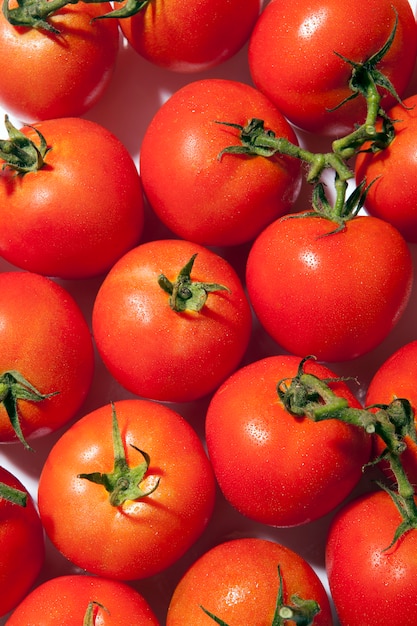 Organic fresh Tomatoes background