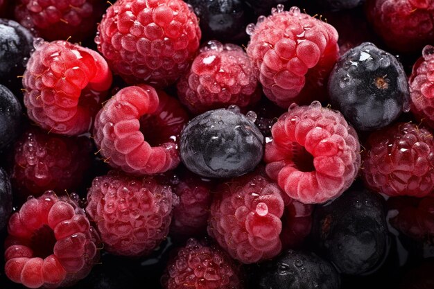 Organic Frozen Berries for Healthy Snacking