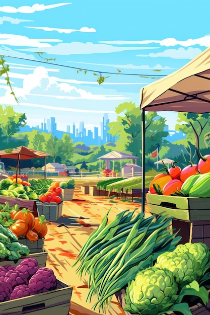 オーガニック 収 地元 の 農家 の 市場 で 鮮やかな 野菜 の 色々 な 豊富