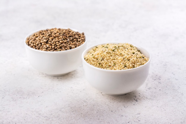 Organic hemp seeds