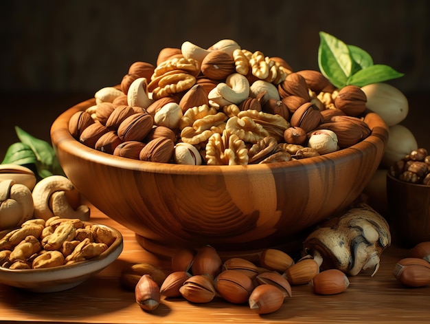 Organic Nuts for Healthy Dieting