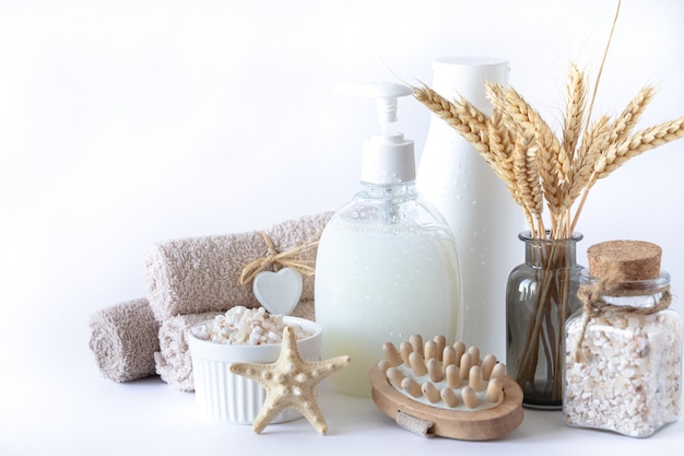 Photo organic products for bath and spa