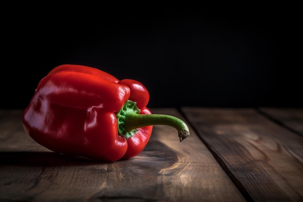 Organic red pepper Generate Ai