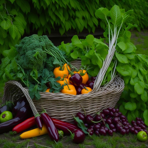 Organic Vegetable Basket