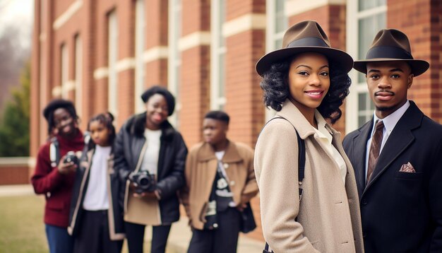 Organize a photo shoot at a historically black college or university hbcu capturing the pride