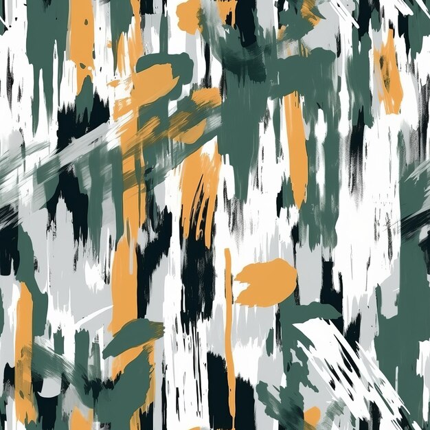 Organize of theoretical paint brush strokes highlighting bewildering wrapped up brushstroke painted stains stripes and smears Seamless pattern AI Generated