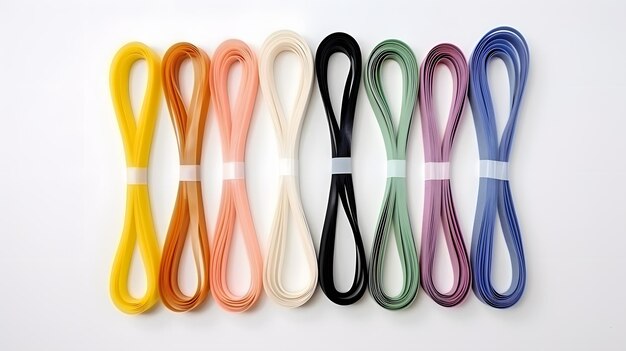 Фото Организационная лента, пластиковая лента для боров, нейлоновый кабель с крючком-петлей