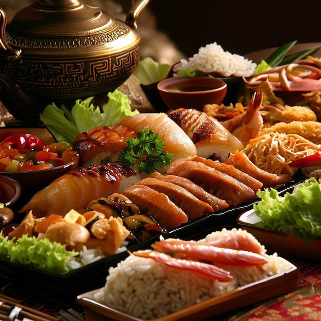 Oriental food