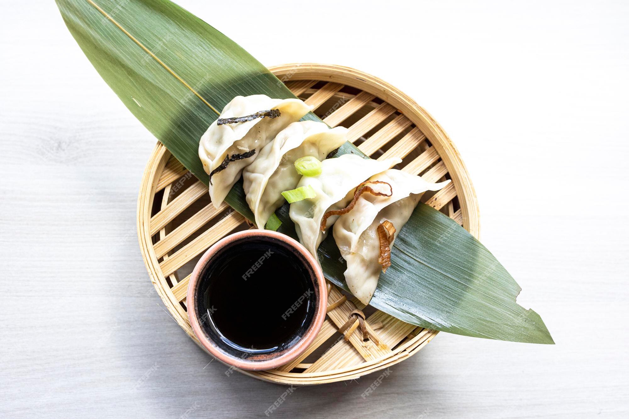 Goat in Banana Leaves with Spicy Peanut Sauce