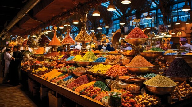 Photo oriental market