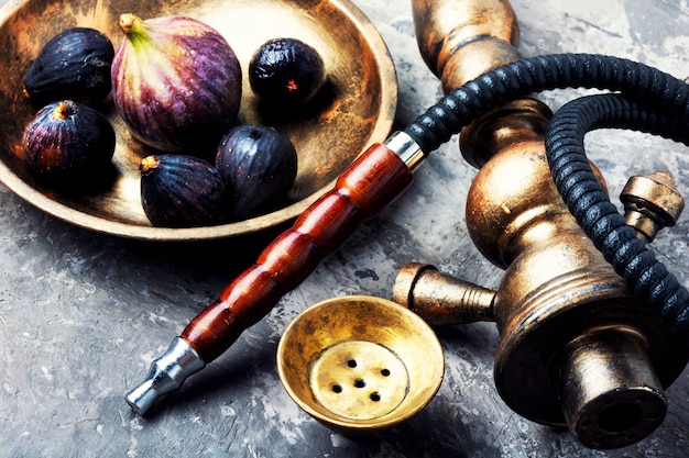 Oriental summer shisha with figs