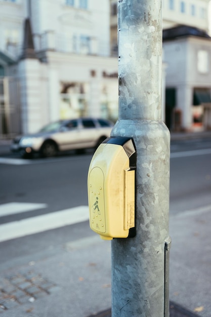 Photo orientation system for blind people city life