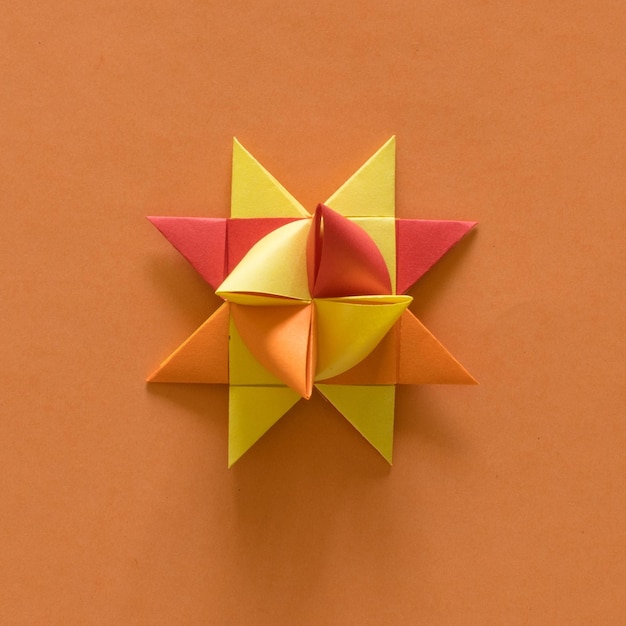 Foto stelle di origami 3d